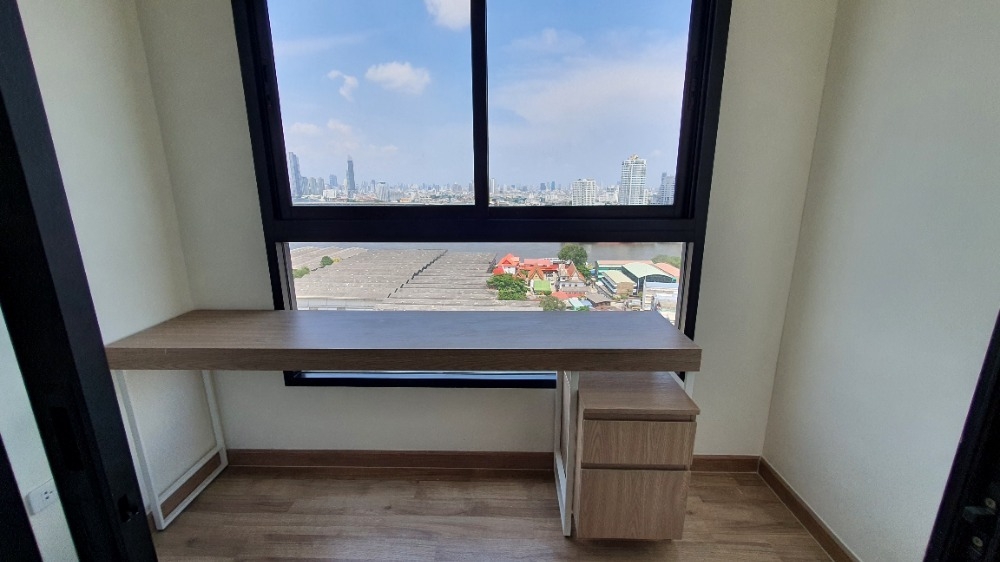 For RentCondoWongwianyai, Charoennakor : NMCN103 Condo for rent, Niche Mono Charoen Nakhon, 7th floor, city view, 35 sq m., 1 bedroom, 1 bathroom, 15,000 baht, 064-878-5283