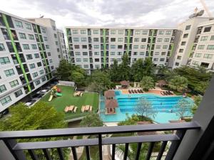 For SaleCondoVipawadee, Don Mueang, Lak Si : S-GNDP112 Condo for sale, Grene Don Mueang-Songprapa, 6th floor, Building 1B, swimming pool view, 25 sq m., 1 bedroom, 1 bathroom, 1.59 million. 099-251-6615