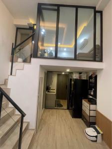 For RentCondoPattanakan, Srinakarin : FOR RENT>> The Rich Rama 9 - Srinakarin>> Duplex room 37 sq m., 28th floor, next to Airport Link Hua Mak #LV-MO291