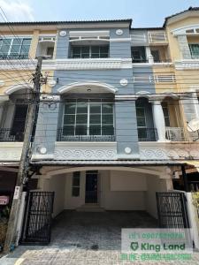 For RentTownhouseYothinpattana,CDC : #Townhome for rent, 3 floors, 3 bedrooms, 4 bathrooms, Baan Klang Muang. Lat Phrao Yothin Phatthana Location along Ramintra Expressway, price 25,000 baht/month #near Central East View only 500 meters.