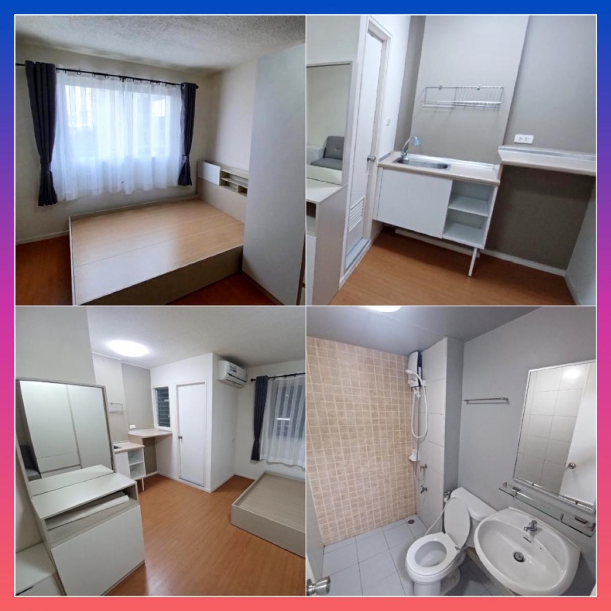 For RentCondoLadkrabang, Suwannaphum Airport : Lumpini Romklao Suvarnabhumi Condo for rent near Suvarnabhumi Airport.