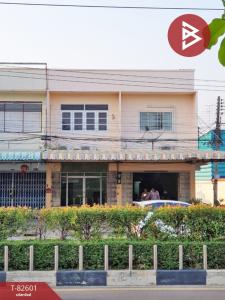 ขายตึกแถว อาคารพาณิชย์ราชบุรี : ขายอาคารพาณิชย์ 2 คูหาติดถนน บ้านโป่ง ราชบุรี ทำเลค้าขาย