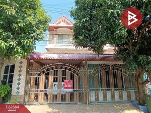 For SaleTownhouseSamut Prakan,Samrong : Townhouse for sale, 3 floors, 2 units, Nakhon Thong Grand Ville Village, Phraeksa, Samut Prakan.