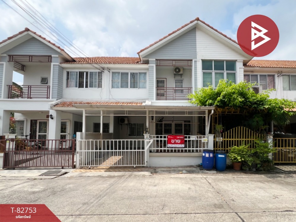 For SaleTownhouseSamut Prakan,Samrong : Townhouse for sale Phanason Villa Village, Theparak, Samut Prakan