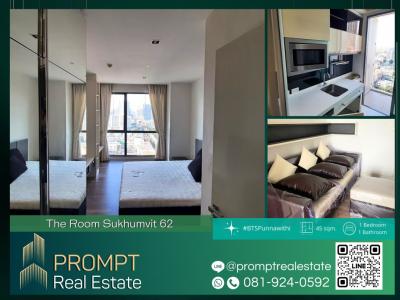 ให้เช่าคอนโดอ่อนนุช อุดมสุข : PROMPT *Rent* The Room Sukhumvit 62 - 45 sqm - #CondonextBTS