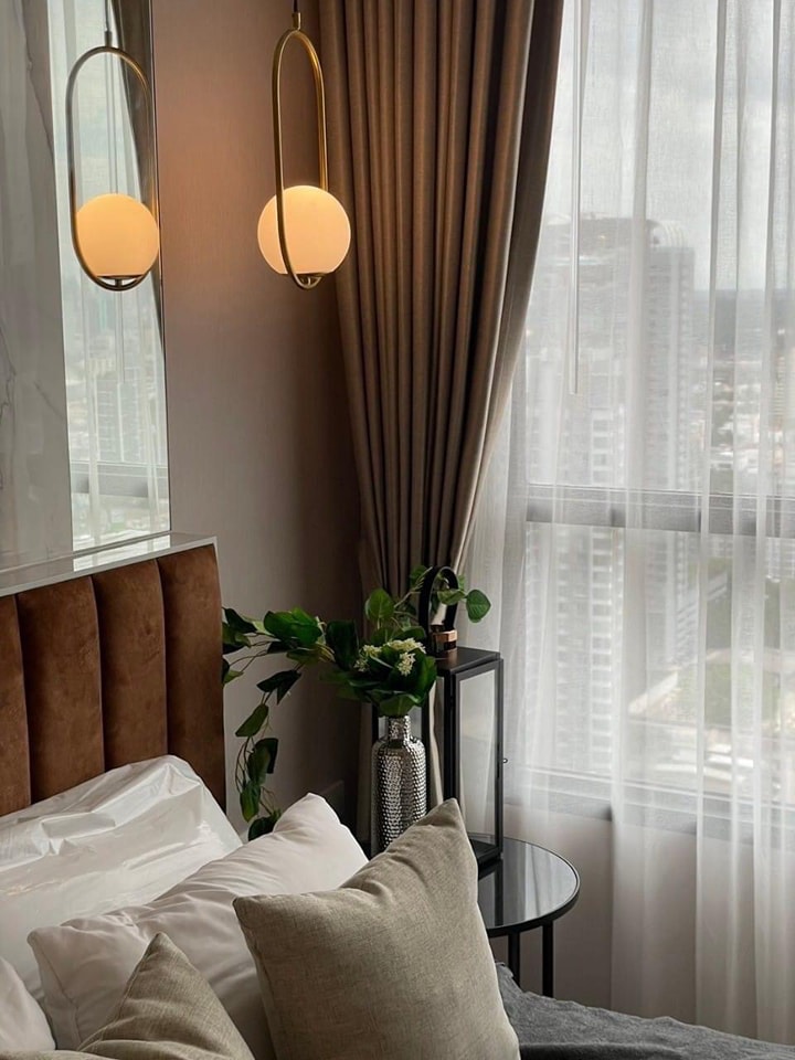 For RentCondoOnnut, Udomsuk : KON115  Knightsbridge Prime On Nut, 36th floor, city view, 28 sq m., 1 bedroom, 1 bathroom, 19,000 baht. 095-392-5645