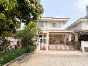 For SaleHouseLadkrabang, Suwannaphum Airport : Single house Krongthong Tropical Chaloem Phrakiat Ratchakan Thi 9 / Detached House 3 Bedrooms (FOR SALE) PUY313