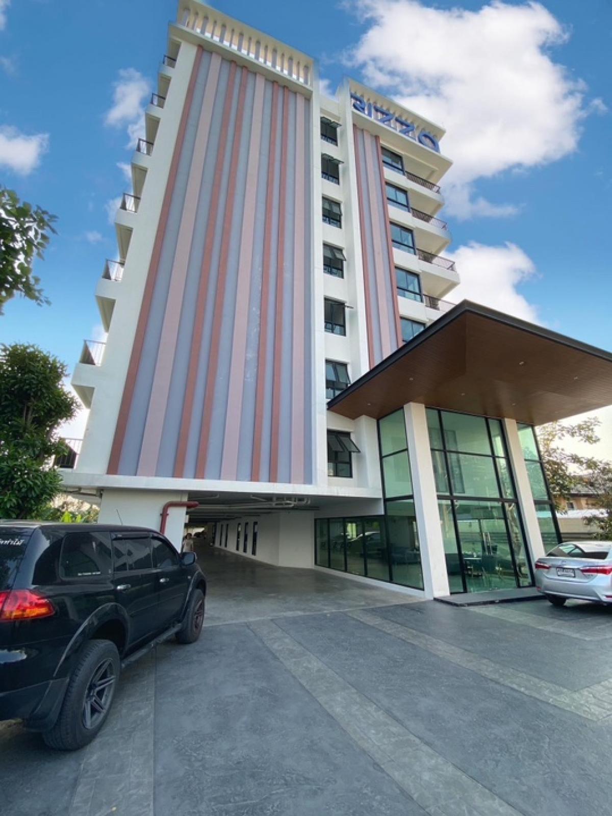 For SaleCondoNonthaburi, Bang Yai, Bangbuathong : ✨ Complete functions, great location, great price, Rizzo Condo Bang Krang (Chao Phraya Market), condo, prime location. Next to the main road, fully decorated. Ready to move in. Very new room. The owner has never been there.