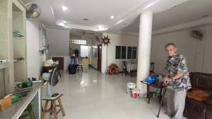 For SaleShophouseRama3 (Riverside),Satupadit : K1553 Shophouse for sale, 4 floors, 2 units, area 22.8 square meters, Soi Pradu Rama 3, has a bedroom on the ground floor. For the elderly, airy, bright, quiet.