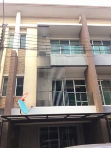 For RentTownhouseKaset Nawamin,Ladplakao : For sell and rent, 3-story townhome Town plus Kaset-Nawamin