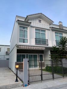 For RentTownhouseSamut Prakan,Samrong : Corner Townhome For Rent Indy 2 Srinakarin-Praeksa, Fully furnished