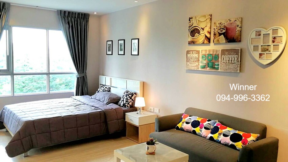 For RentCondoThaphra, Talat Phlu, Wutthakat : Condo for rent, Aspire Sathorn-Taksin, Brick Zone, beautifully decorated, ready to move in, near BTS Wutthakat, only 6 stations to the center of Sathorn.