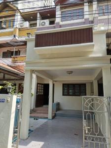 For RentTownhouseSeri Thai, Ramkhamhaeng Nida : Townhouse for rent next to Ramkhamhaeng Hospital, 3 floors, 3 bedrooms, 4 bathrooms.