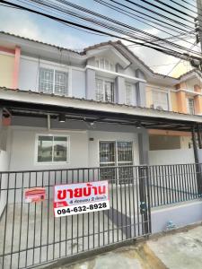 For SaleTownhouseNonthaburi, Bang Yai, Bangbuathong : 2-story townhome for sale, Pruksa 49 Village, Bang Yai, Nonthaburi, house, 4 bedrooms, 2 bathrooms, cheap price.