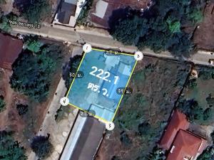 For SaleLandUbon Ratchathani : Land for sale with building behind Lotus Ubon, 222 sq m, Soi Chayangkun 12