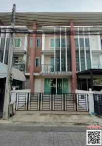 For SaleTownhouseVipawadee, Don Mueang, Lak Si : 3-story townhome for sale, Avenue Sixty Vibhavadi 60, near BTS Bang Bua.