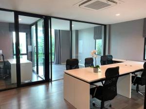 For RentTownhouseSamut Prakan,Samrong : Home office for rent, Cascade Bangna-Km.5, location next to the road, able to register a company🧧🎊💰