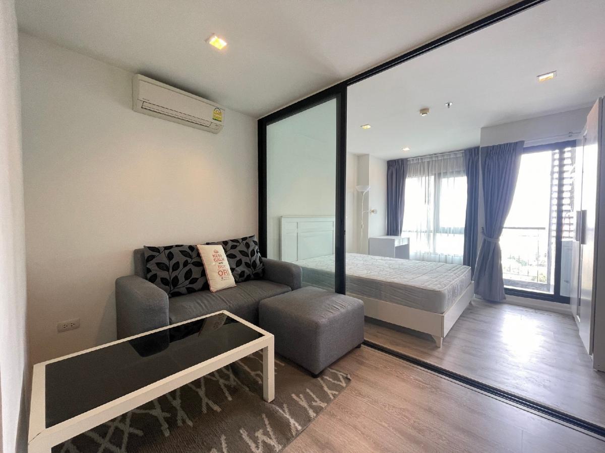 For RentCondoBangna, Bearing, Lasalle : 📣Condo for rent Knightsbridge Bearing🏢 near BTS Bearing 450M.🚆 open view with complete furniture and electrical appliances, ready to move in🔥 only 8,000/month