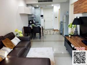 For RentCondoRama9, Petchburi, RCA : Condo for rent, Supalai Wellington 1, 10th floor, near MRT Cultural Center.