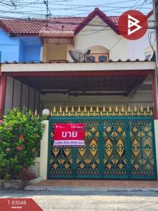 For SaleTownhouseSamut Prakan,Samrong : Townhouse for sale Phongpoj Villa Village, Boonsiri 6, Bang Mueang, Samut Prakan