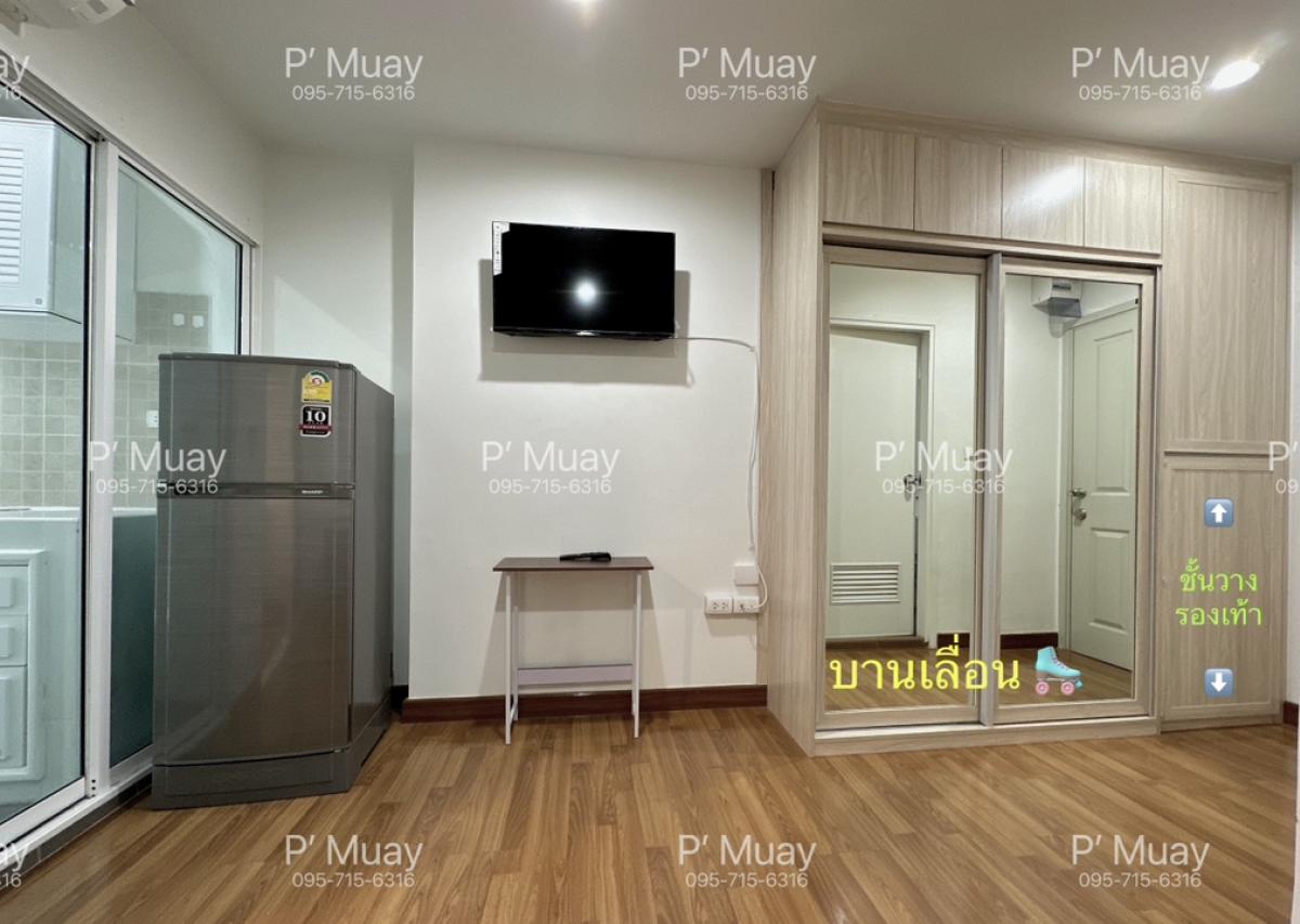 For SaleCondoBang Sue, Wong Sawang, Tao Pun : 💥💥Urgent sale💥💥Room for sale Beautiful built-in wardrobe, room divider, 2 air conditioners #Regent Home Bang Son 27 ❤️ Selling for 1.49 minus Net ➡️ Including transfer fee + tax fee