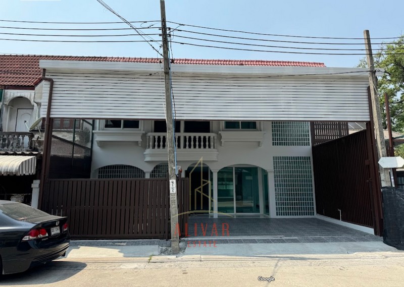 For RentHome OfficeNawamin, Ramindra : RB040224 Townhome for sale/rent, Chatklao Villa Village, Soi Nawamin 153, can be used as an office or residence.