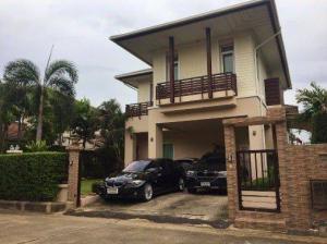 For RentHousePathum Thani,Rangsit, Thammasat : ⚡ For rent, 2-story detached house, Thanya Thani Village, Home on Green Village, size 80.40 sq m. ⚡
