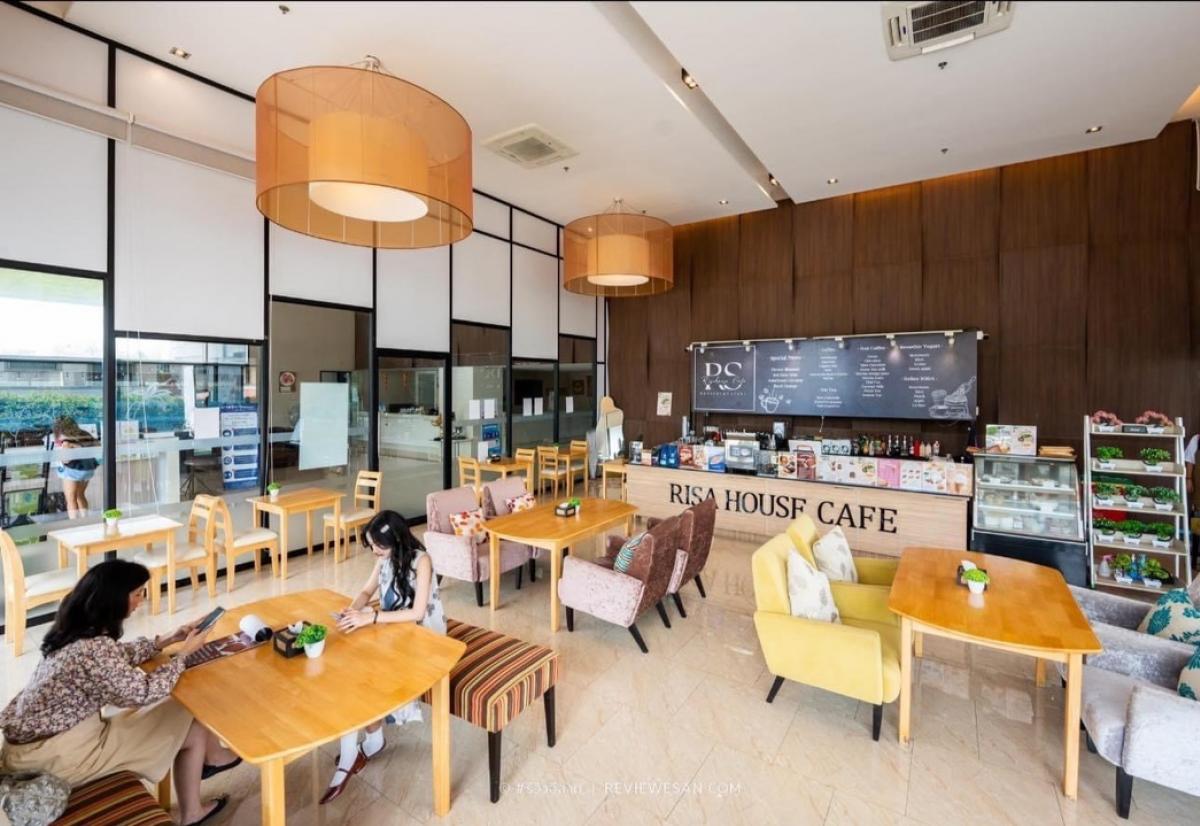 ให้เช่าร้านค้า ร้านอาหารขอนแก่น : K1355ให้เช่าร้านกาแฟและร้านอาหาร ร้านอยู่ที่คอนโดกันยารัตน์ เลควิว ริมบึงแก่นนคร
