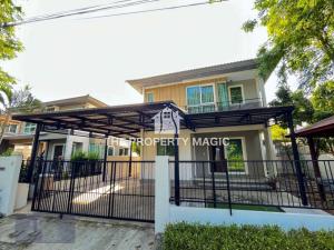 For RentHouseNawamin, Ramindra : 2-story detached house, beautifully decorated, for rent in Ramintra-Bangchan area, near Makro Ramintra branch, only 4 km.