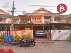 For SaleTownhouseSamut Prakan,Samrong : Townhouse for sale Pruksa Village 15, Bang Phli-Tamru, Samut Prakan