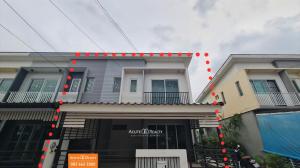 For SaleTownhouseLadkrabang, Suwannaphum Airport : 2-stories townhouse for sale corner unit The Connect ready to move in near Suvarnabhumi Airport.