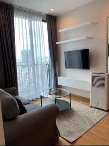 For RentCondoOnnut, Udomsuk : For rent Q HOUSE Sukhumvit 79, next to BTS On Nut, 2 bedrooms, 45 sq m, fully furnished, beautiful room, 26,500 baht.