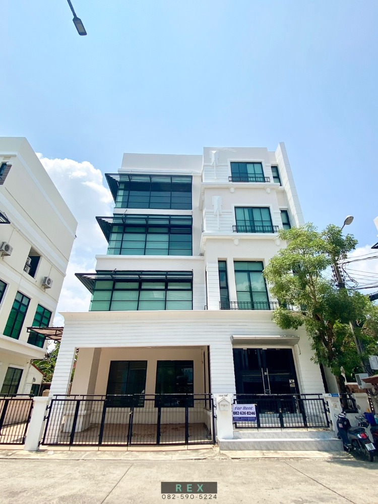 For RentHome OfficeChokchai 4, Ladprao 71, Ladprao 48, : Home Office for rent, 4 floors - 57.4 sq m, 493 sq m, Lat Phrao 71/Nakniwat.