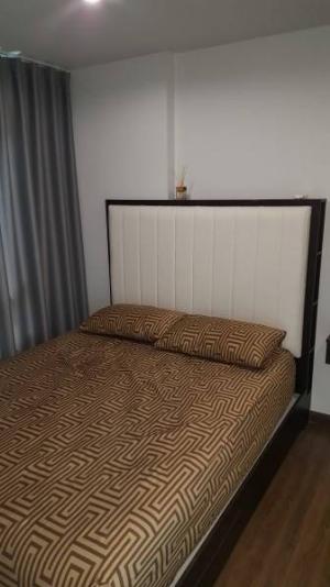 For RentCondoChaengwatana, Muangthong : Condo for rent Hallmark Chaeng Wattana (Soi Chaeng Watthana - Pak Kred 17), opposite Central Chaengwattana 1 bedroom, 1 bathroom, 1 living room + kitchen, 2nd floor, Building A, pool view, size 34.42 square meters