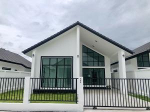 For SaleHouseChiang Mai : Newly built house Near Maejo University, location Pa Phai, San Sai, Chiang Mai, price not more than 2 million.