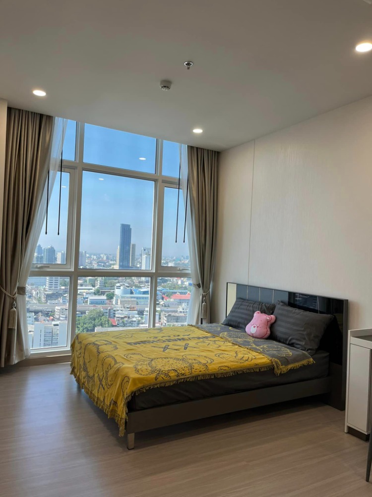 For RentCondoSiam Paragon ,Chulalongkorn,Samyan : Supalai Premier Si Phraya - Samyan【𝐑𝐄𝐍𝐓】🔥Room in the heart of the city, lots of space, airy, complete with furniture/appliances. Near BTS/ARL Phaya Thai Ready to move in 🔥 Line Id: @hacondo