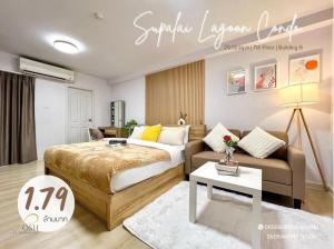 For SaleCondoPhuket : Condo for sale Supalai Lagoon Koh Kaew project is located next to the main road. Opposite bypass road, 7th floor, Building B, outside view