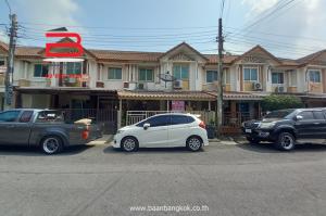 For SaleTownhousePinklao, Charansanitwong : Townhouse, Pruksa Ville 6 project, area 18 sq m., Ramindra Road, Bang Chan Subdistrict, Khlong Sam Wa District, Bangkok Province.