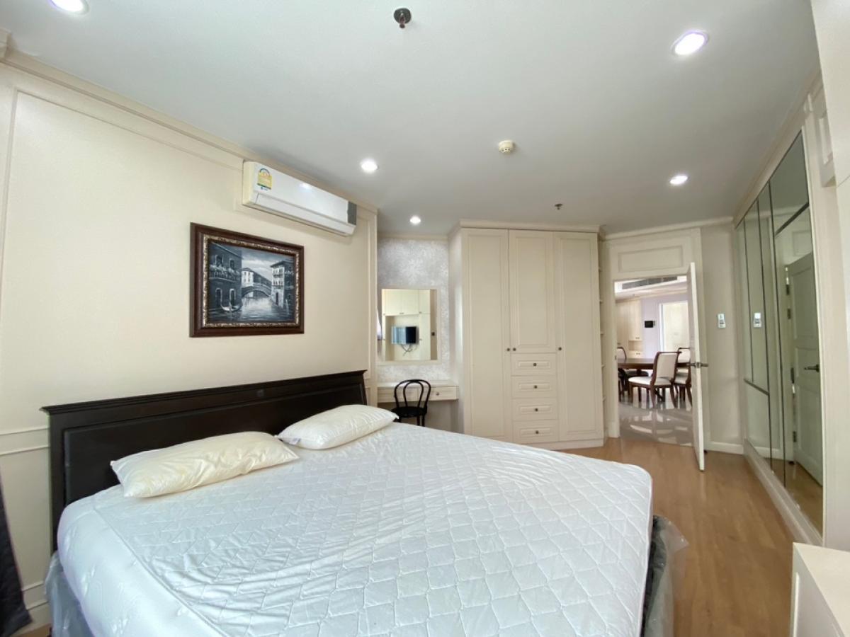 For RentCondoRama9, Petchburi, RCA : Available and ready to move in ✅Condo for rent Supalai Wellington I✨2 bedrooms, 2 bathrooms, decorated, ready to move in, near MRT Cultural Center.