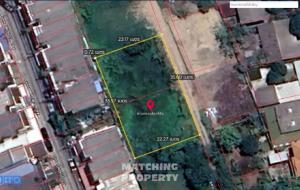 For SaleLandOnnut, Udomsuk : 6704-108 Empty land for sale, 200 sq m, beautiful plot, Punnawithi 23, suitable for building a single house.
