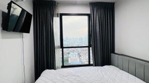 For RentCondoOnnut, Udomsuk : For rent, The Base Park Eest, 23rd floor, very good view, 30 sq m, 1 bedroom, 1 bathroom, electrical appliances and complete furniture. Near BTS, expressway, convenient travel, price 13,000 baht.