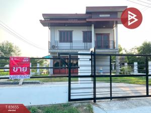 For SaleHousePattaya, Bangsaen, Chonburi : 2-story detached house for sale, area 84 square meters, Phan Thong, Chonburi, good location.
