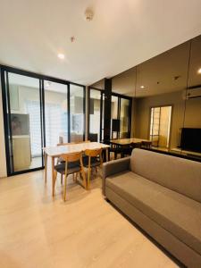 For RentCondoChaengwatana, Muangthong : urgent! New Noble Ngamwongwan, 1 bedroom, 1 bathroom, room size 30 sq m., high floor, fully furnished