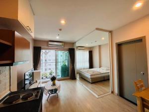 For RentCondoThaphra, Talat Phlu, Wutthakat : 👑 The Tempo Grand Sathorn - Wutthakat 👑 1Bedroom, spacious room, 16th floor, quiet, facing the pool. Decorated beautifully and pleasantly. There are complete electrical appliances.