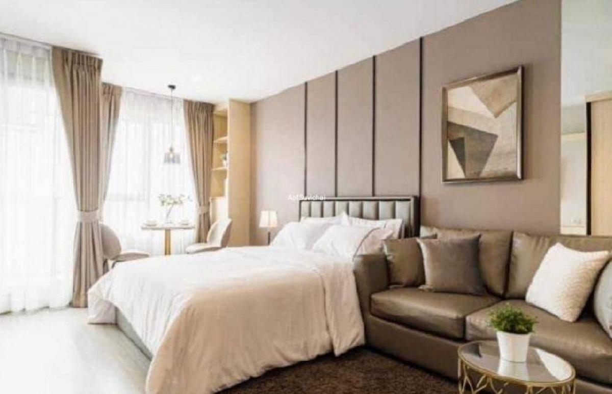 For RentCondoLadprao, Central Ladprao : Condo for rent Life Ladprao🌟built-in Beautiful🌟near the department store, next to BTS, convenient travel.Size 30 sq m.💰Rental price: 16,000 baht / month