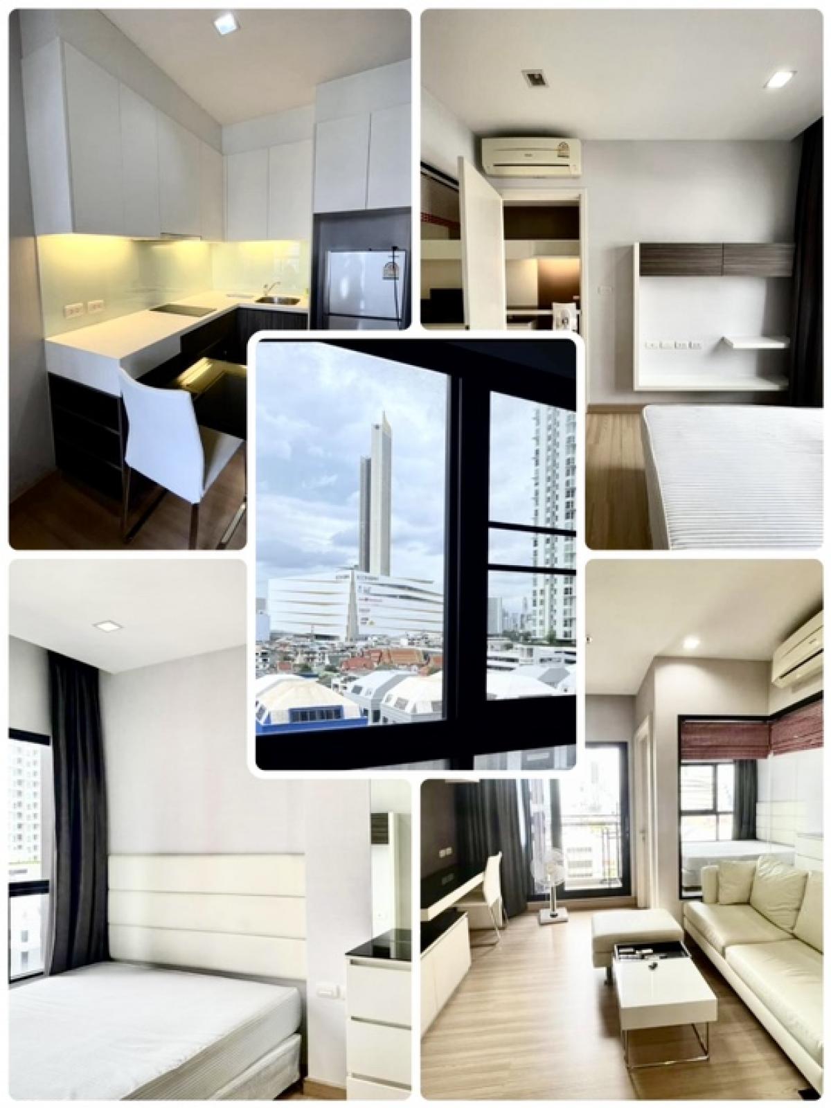 For RentCondoWongwianyai, Charoennakor : READY MOVE-IN🔥Powerful promotion Move in for 5 months 🔥🎇Beautiful view•ICON Siam🎇See beautiful fireworks•all year long 🍀URBANO Absolute Sathorn-Taksin🍀1-bed 39 sq m.❇️ 11th floor