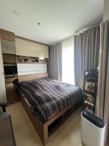 For RentCondoRama9, Petchburi, RCA : 👑 Lumpini Suite Phetchaburi - Makkasan 👑 1 bedroom, 1 bathroom, 4th floor, beautiful room, decorated, ready to move in immediately.