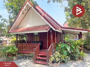 For SaleLandSing Buri : Single house for sale with land, area 1 ngan 80 square wah, Phrom Buri, Sing Buri.