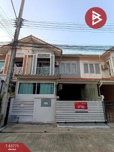 For SaleTownhousePathum Thani,Rangsit, Thammasat : 2-story townhouse for sale, Baan Fah Piyarom, Ruean Phruek, Pathum Thani, beautiful, ready to move in.