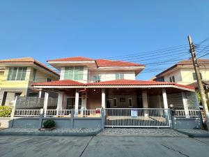 For SaleHouseChaengwatana, Muangthong : 2-storey detached house, complete with entire house, Lapawan Village 15, Ratchaphruek, Pak Kret, Ratchaphruek Road, Pak Kret, Nonthaburi, ready to move in.